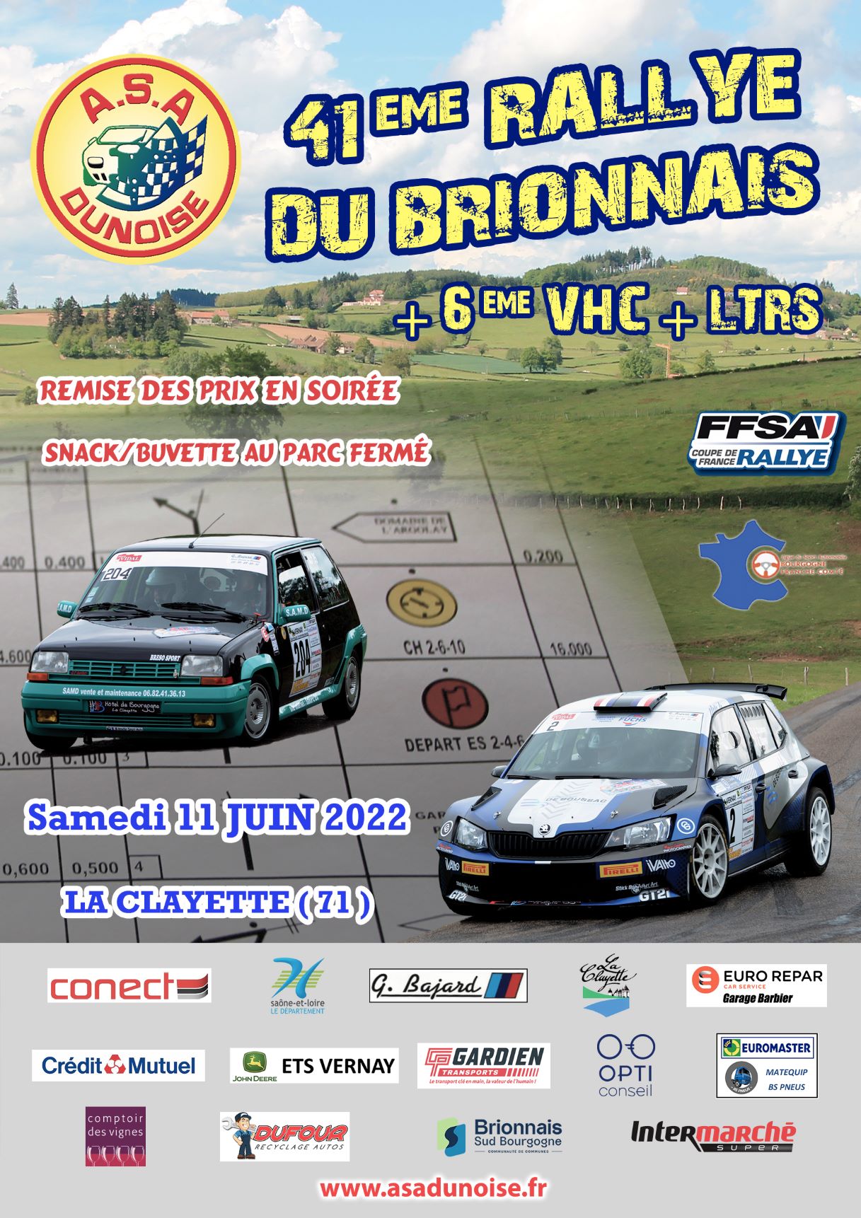 Affiche Brionnais 2022 mini